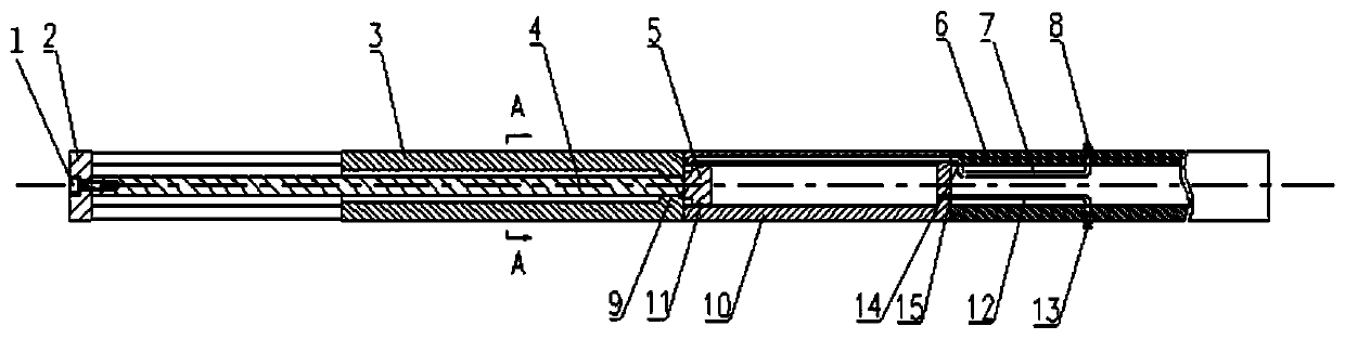 Pneumatic guide device for lifting of reactor internals as well as assembling use method thereof