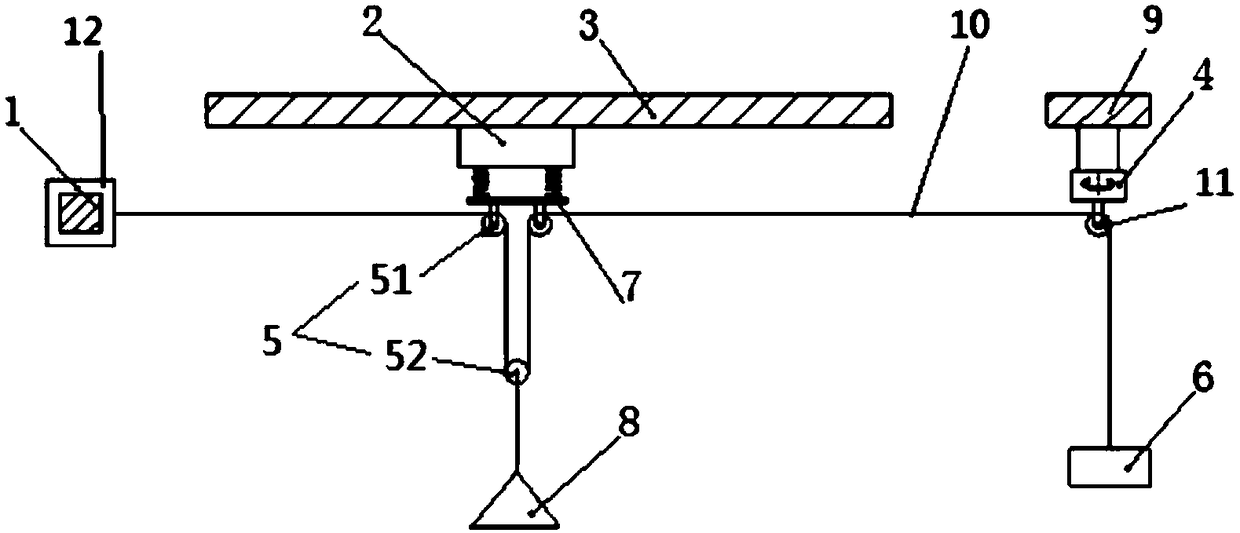 Micro-low-gravity simulation apparatus and simulation test method