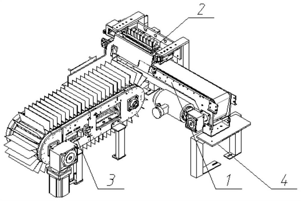 Emulsion explosive cartridge arranging device