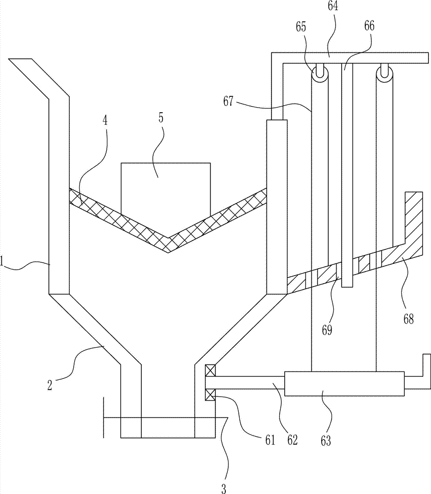 Multistage demagnetizing and crushing device of computer hardware storage equipment