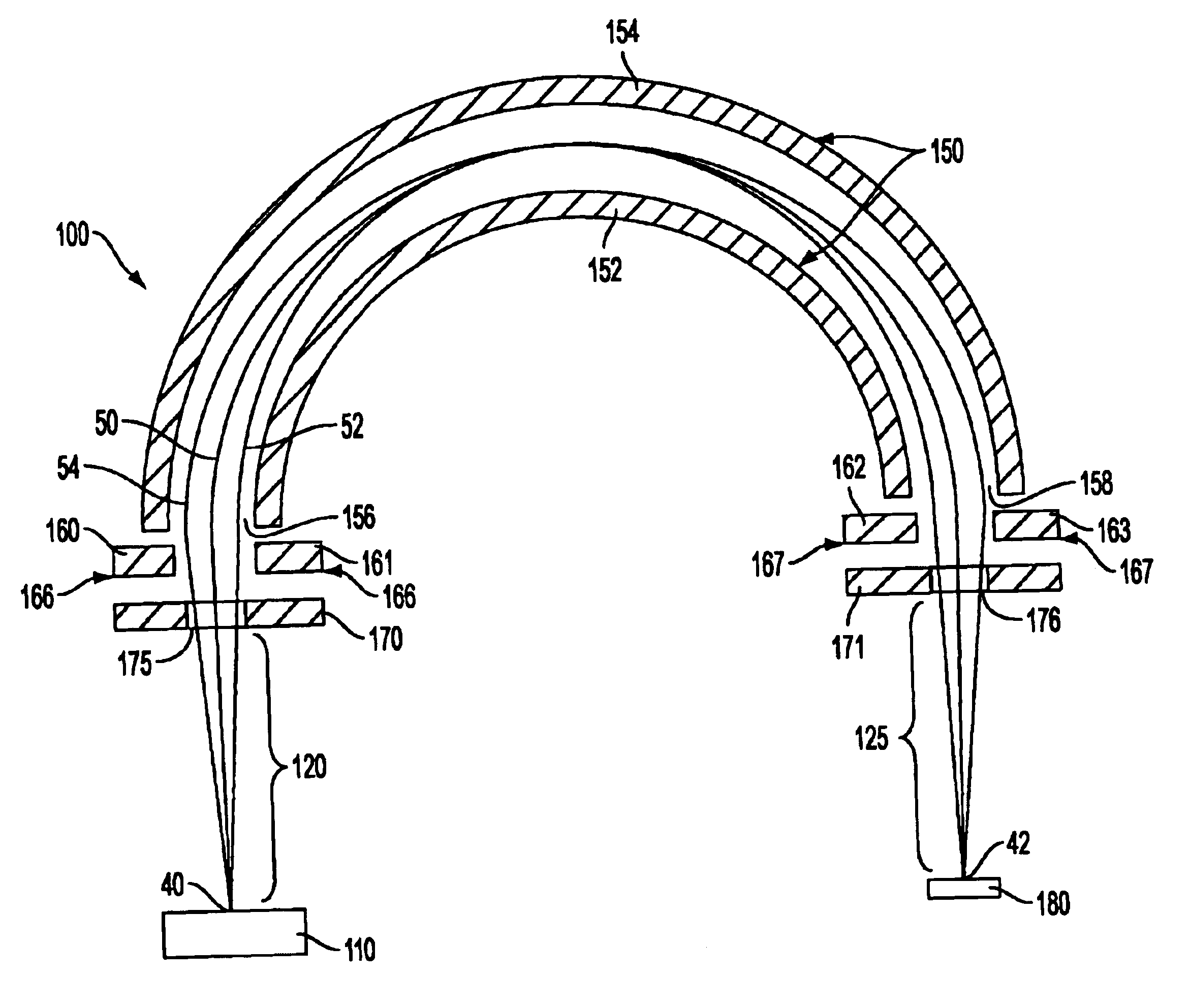 Electric sector time-of-flight mass spectrometer with adjustable ion optical elements