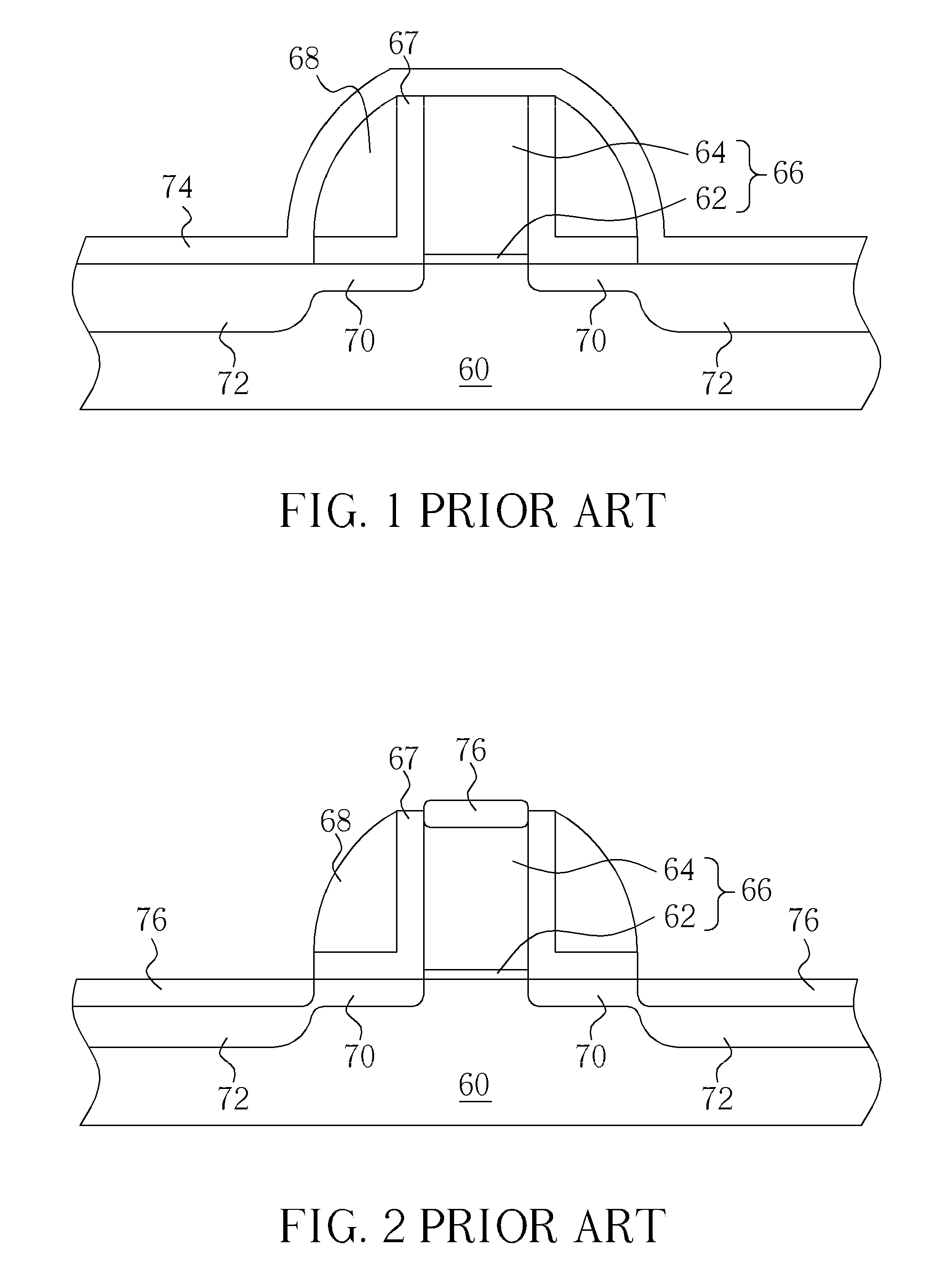 Method for fabricating mos transistors