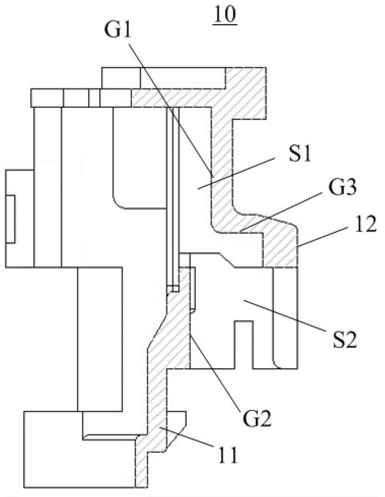 Terminal connection device, stepping motor using same, and assembling method of stepping motor