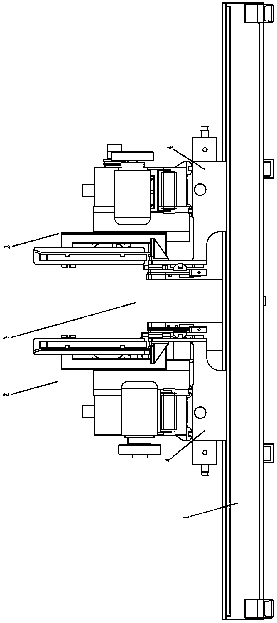 A CNC automatic double-end tenoning machine