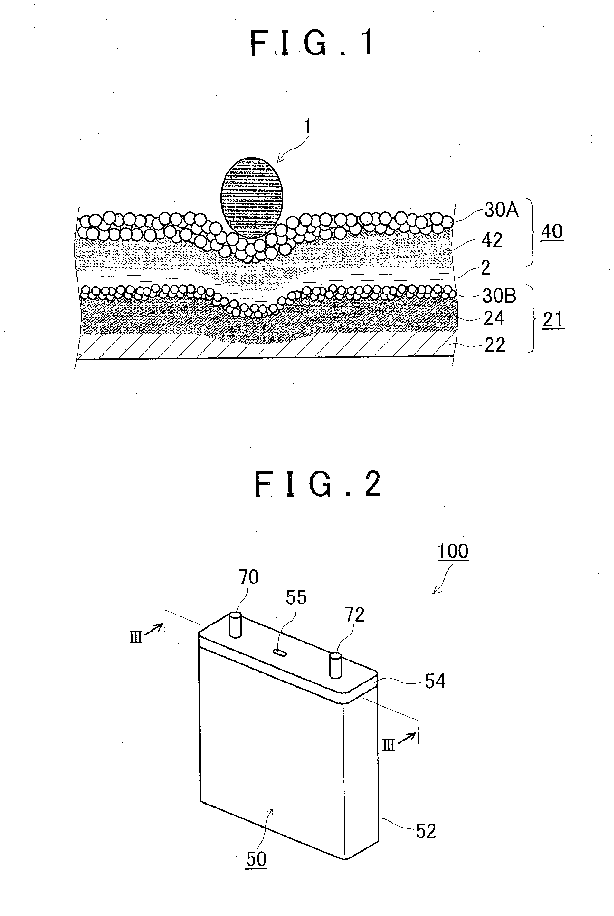 Non-aqueous electrolyte secondary battery