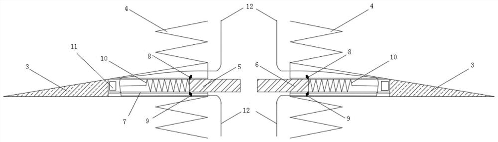 A soil subsidence layered monitoring device, its installation method, and its use method