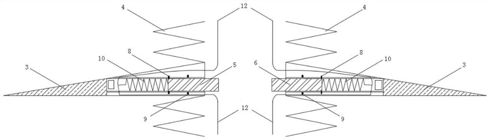 A soil subsidence layered monitoring device, its installation method, and its use method