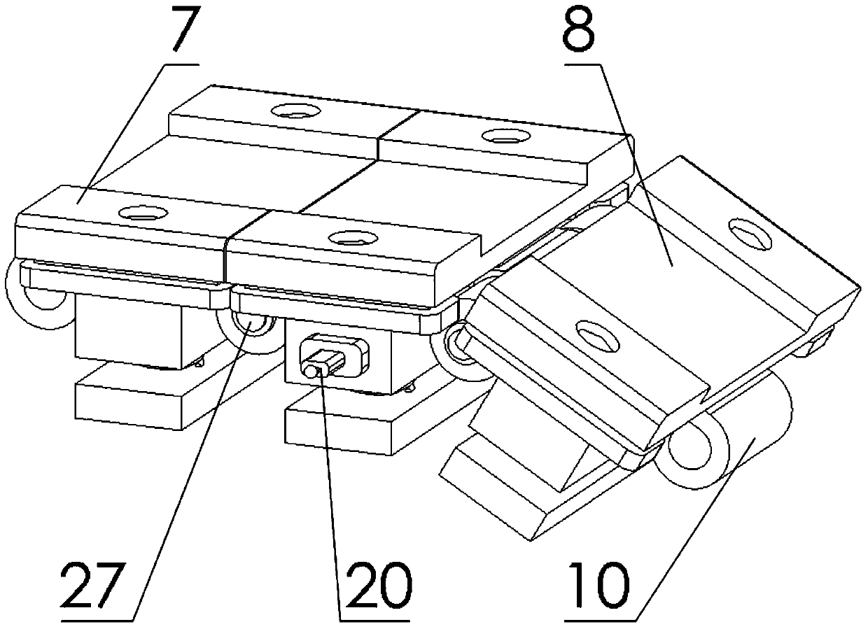 Plate vulcanizing production line for producing long strip rubber compound