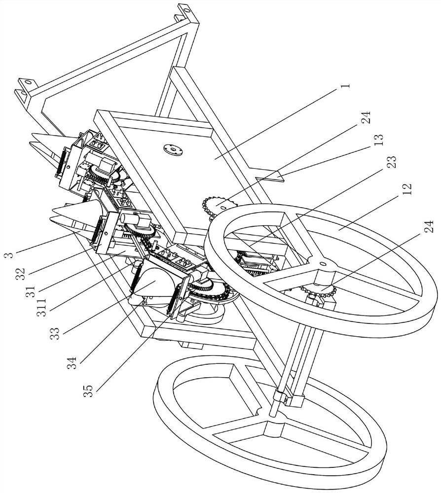 Soil taking and hole forming device and hole forming method based on reverse rotation