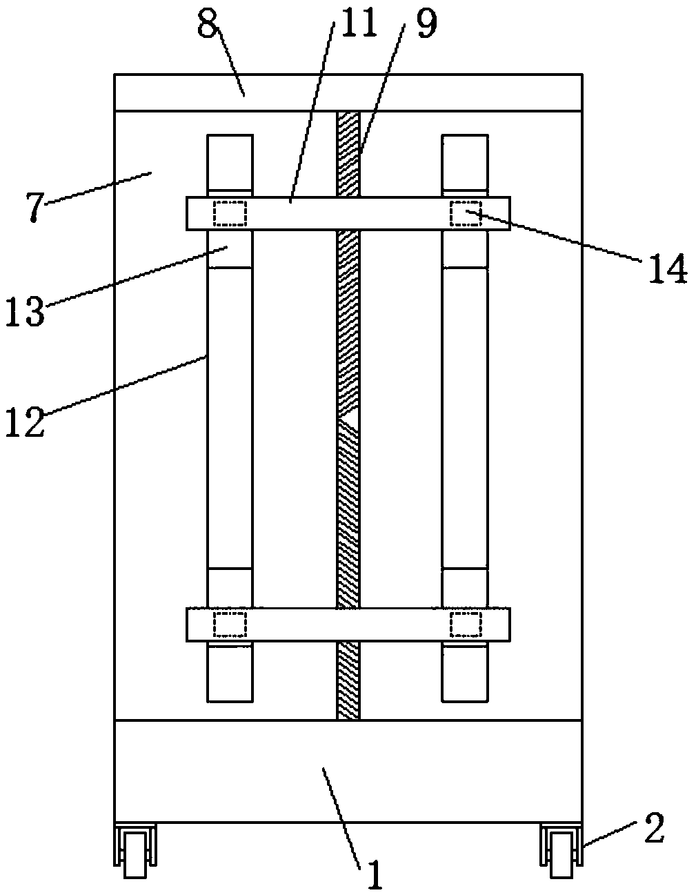 Part transportation device for construction