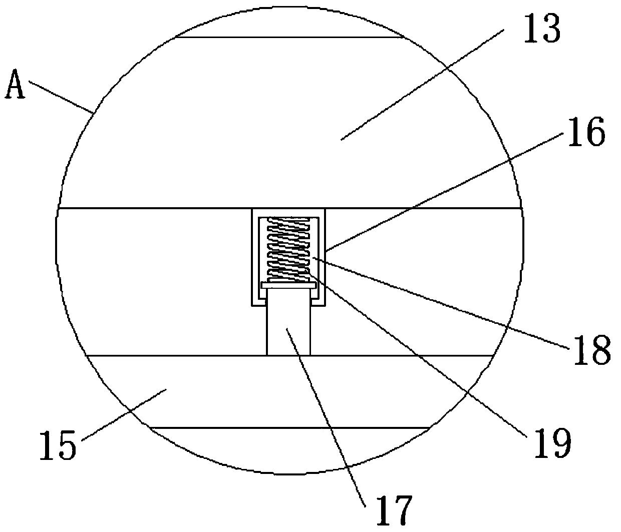 Part transportation device for construction