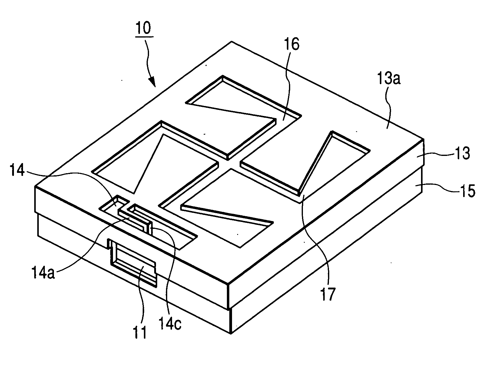 Antenna device for vehicle