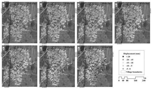 Method for accurately acquiring mining influence boundaries and determining building damage grades