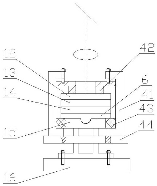 Laser processing device and method for realizing super-hydrophobic metal micro parts