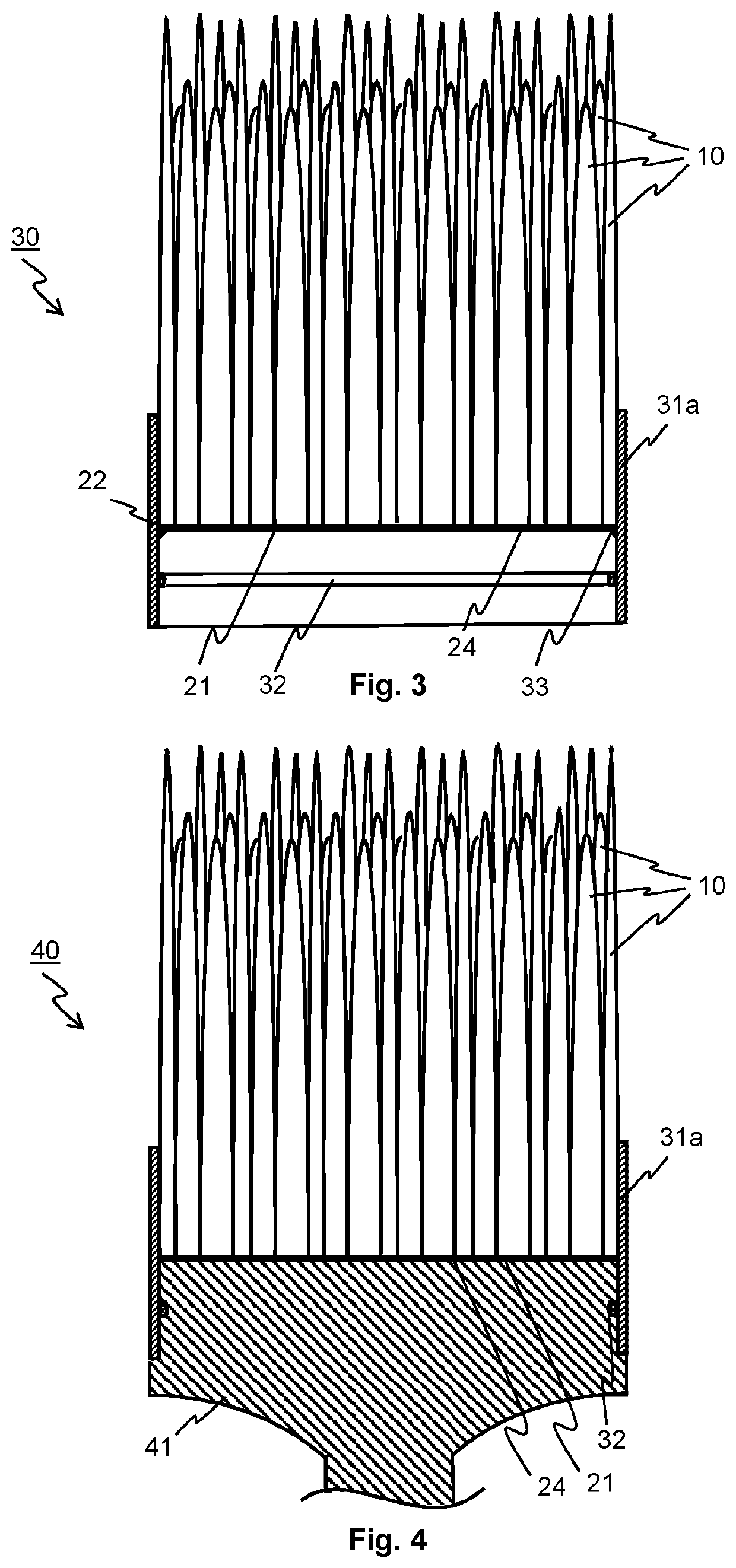 Method of bundling bristles to be used in paint brushes, a paint brush head comprising a plurality of bristles and a paint brush comprising a plurality of bristles and/or a paint brush head