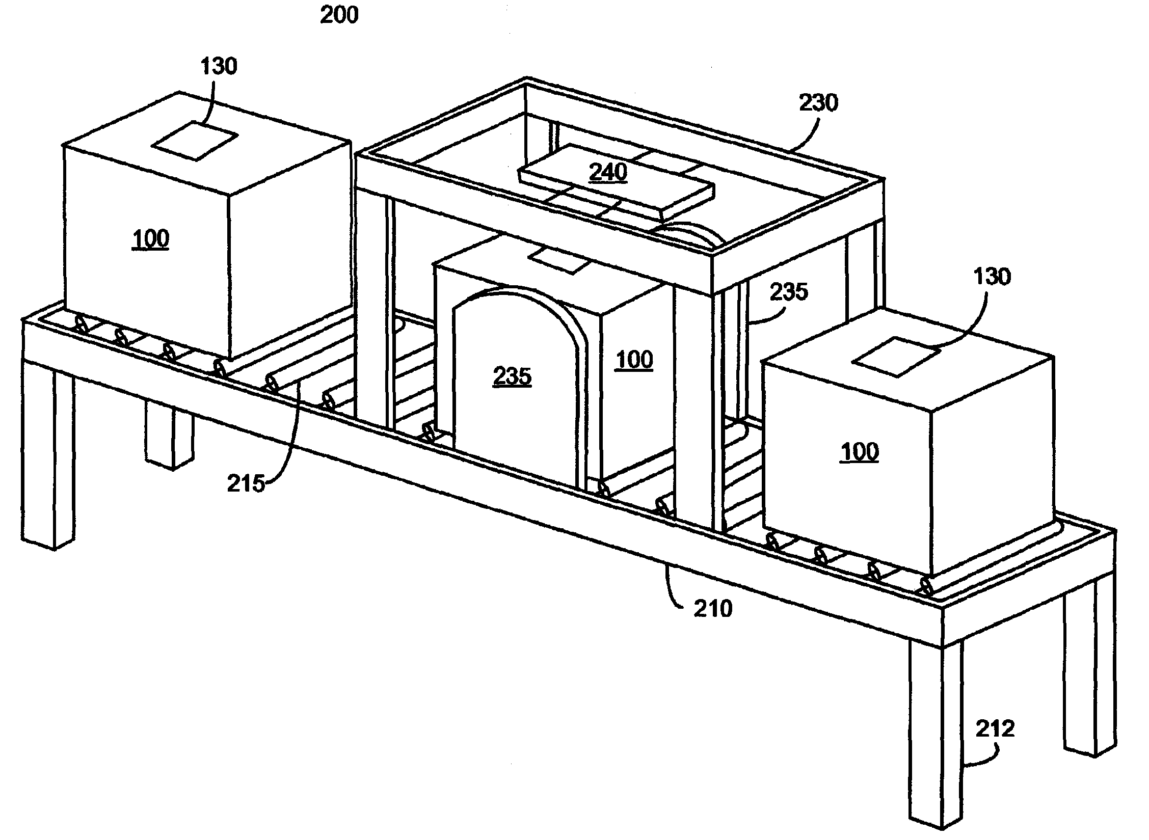 Control system for an RFID-based system for assembling and verifying outbound surgical equipment corresponding to a particular surgery