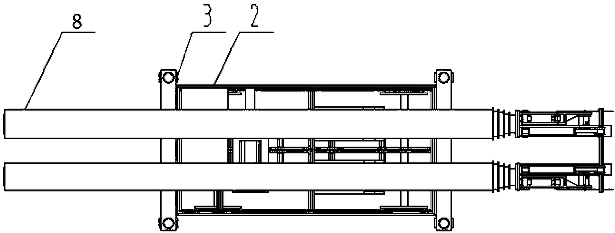 Cutting construction method of anchor cable cutting machine