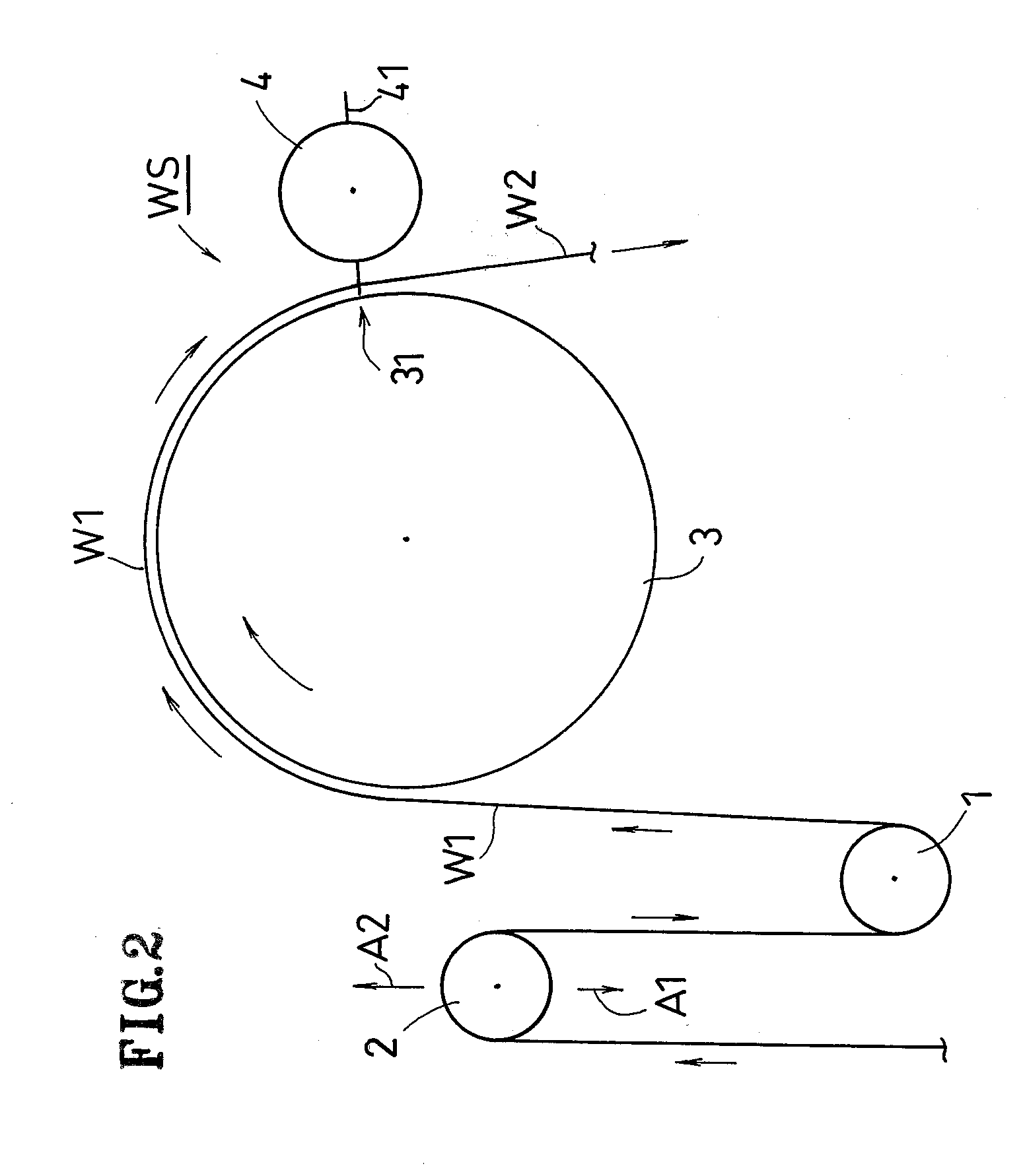 Velocity-changing apparatus for web