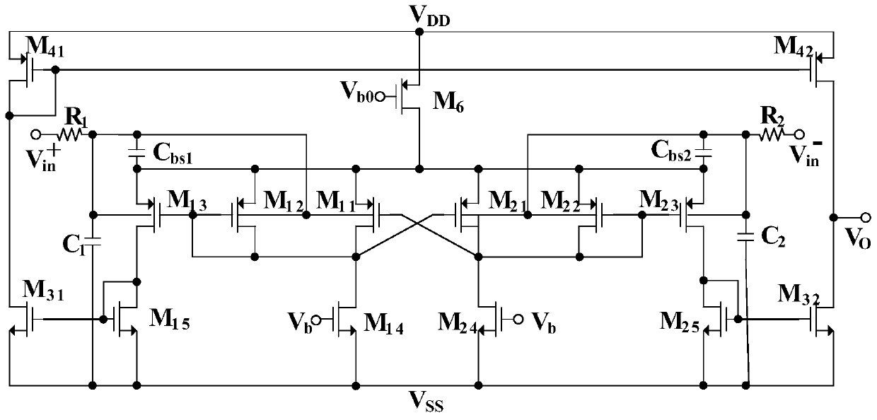 A Low Sensitivity Substrate Input Amplifier