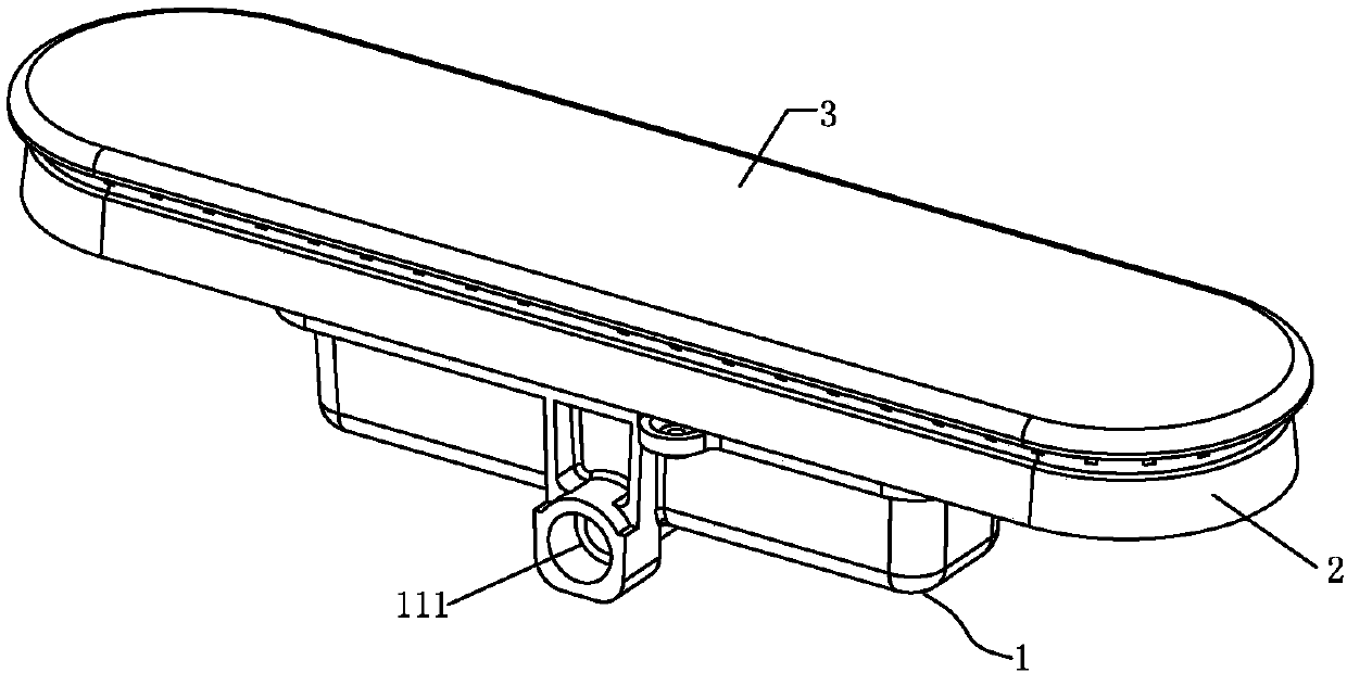 Strip-shaped stove combustor