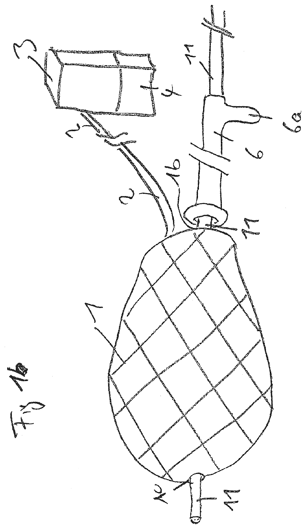 Drainage system and vacuum pump for intrauterine vacuum therapy