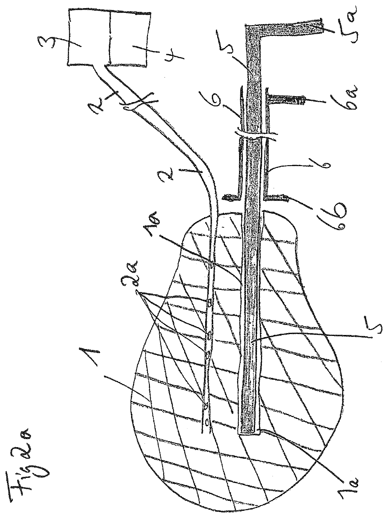 Drainage system and vacuum pump for intrauterine vacuum therapy