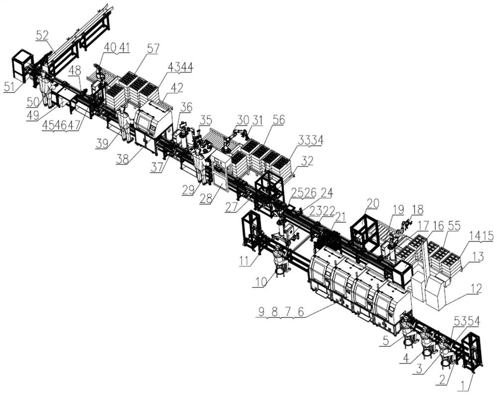 A kind of electric meter automatic assembly line and assembly method