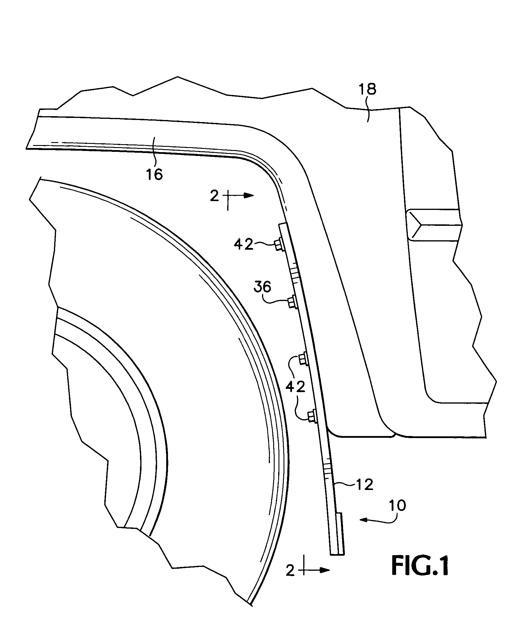 Mud flap retrofit kit and method of use