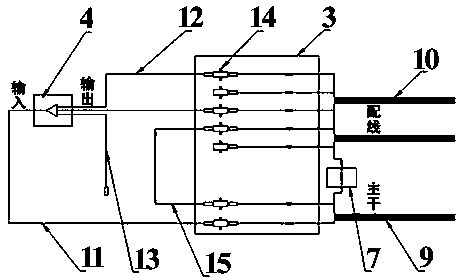 Intensive FTTX optical cable splice box