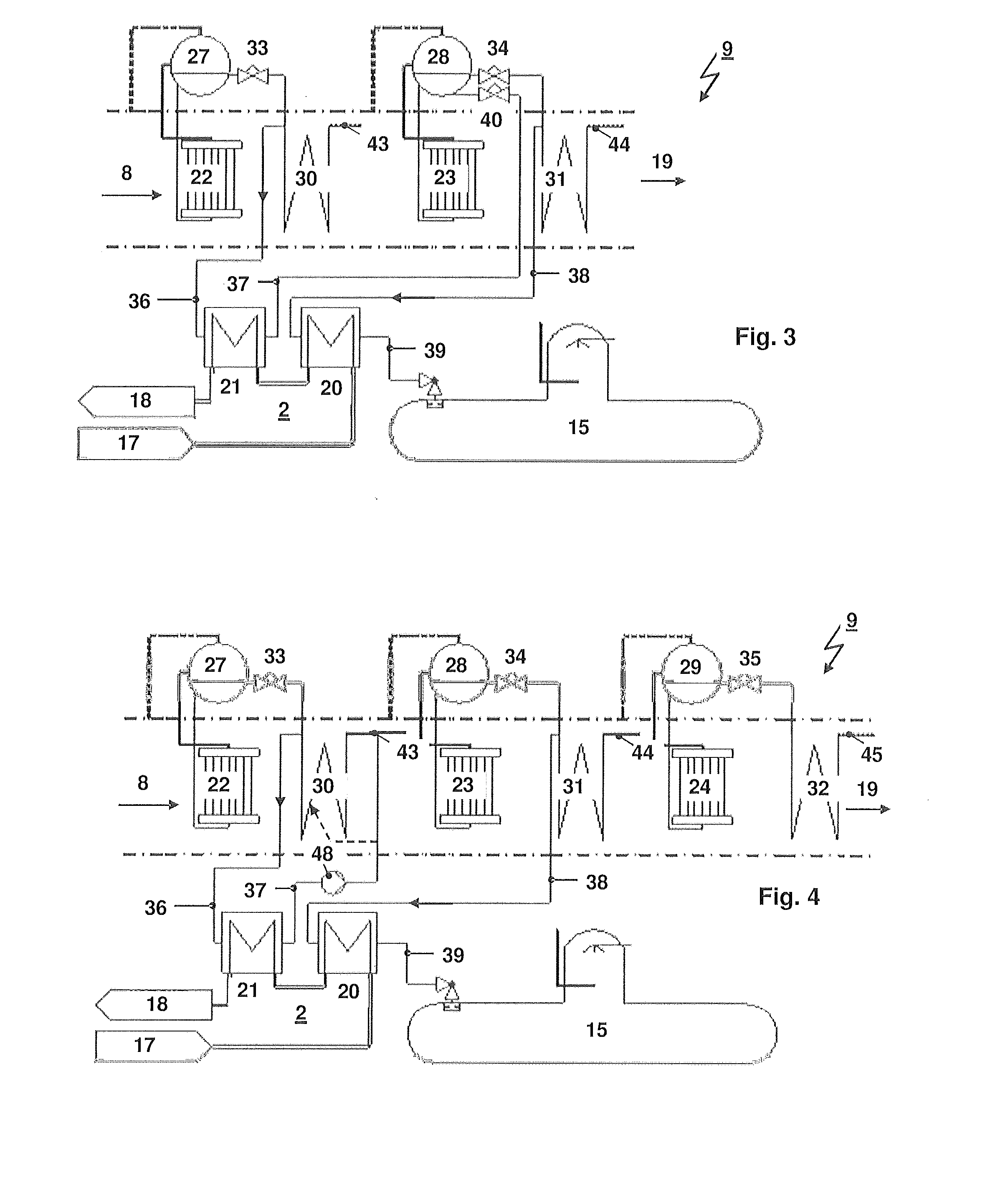 Power plant with integrated fuel gas preheating