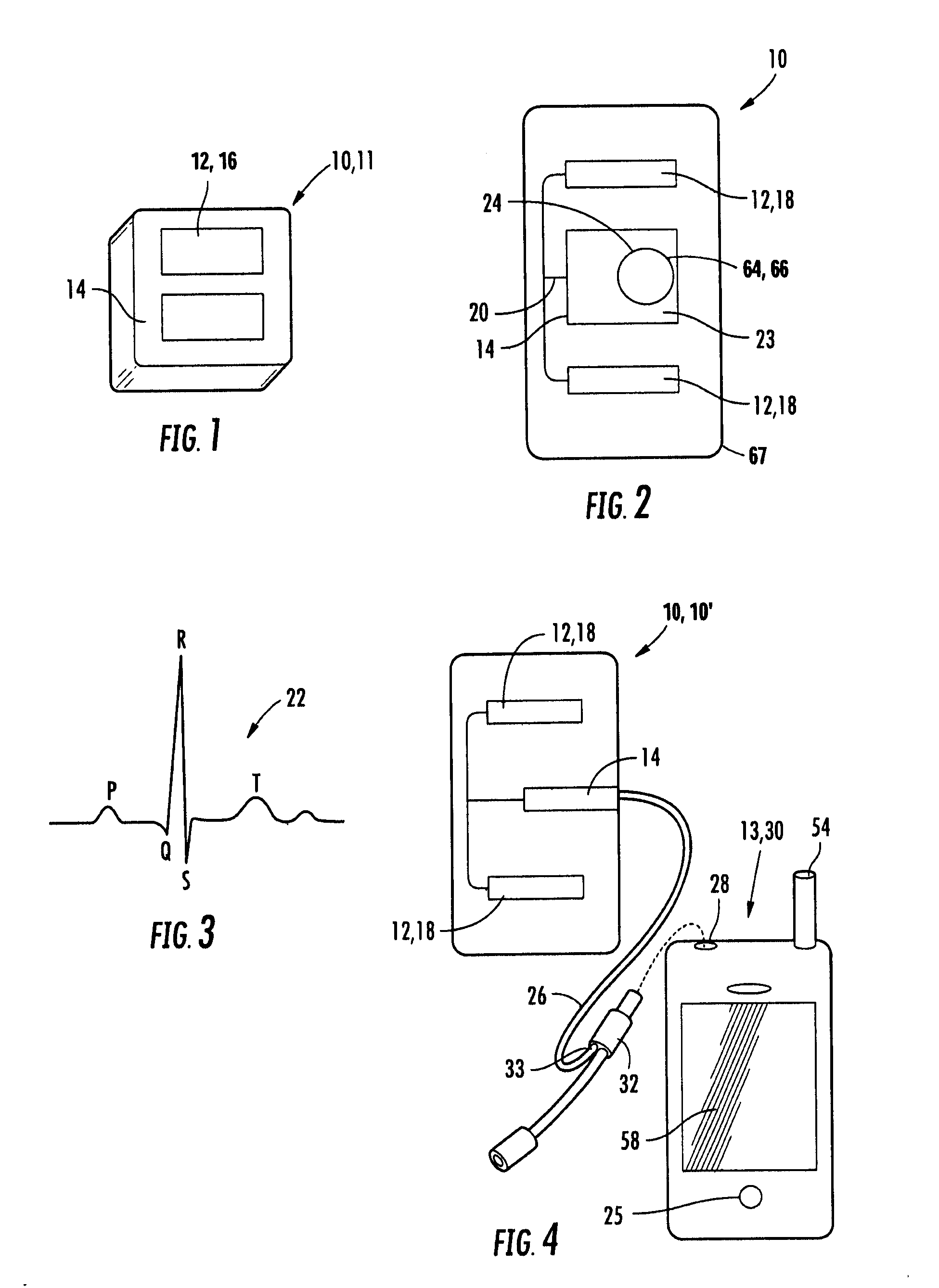 Heart Monitoring System Usable With A Smartphone or Computer