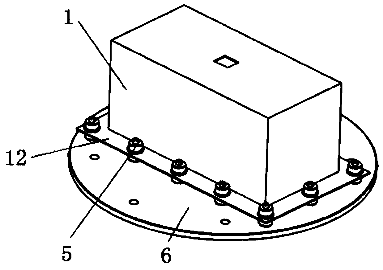 Spaceflight load vibration reducing box for rocket launching conditions