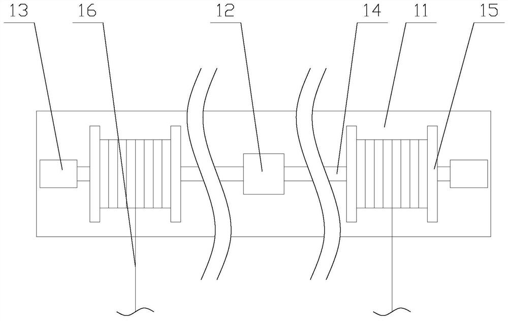 A high-efficiency air flotation device for sewage treatment