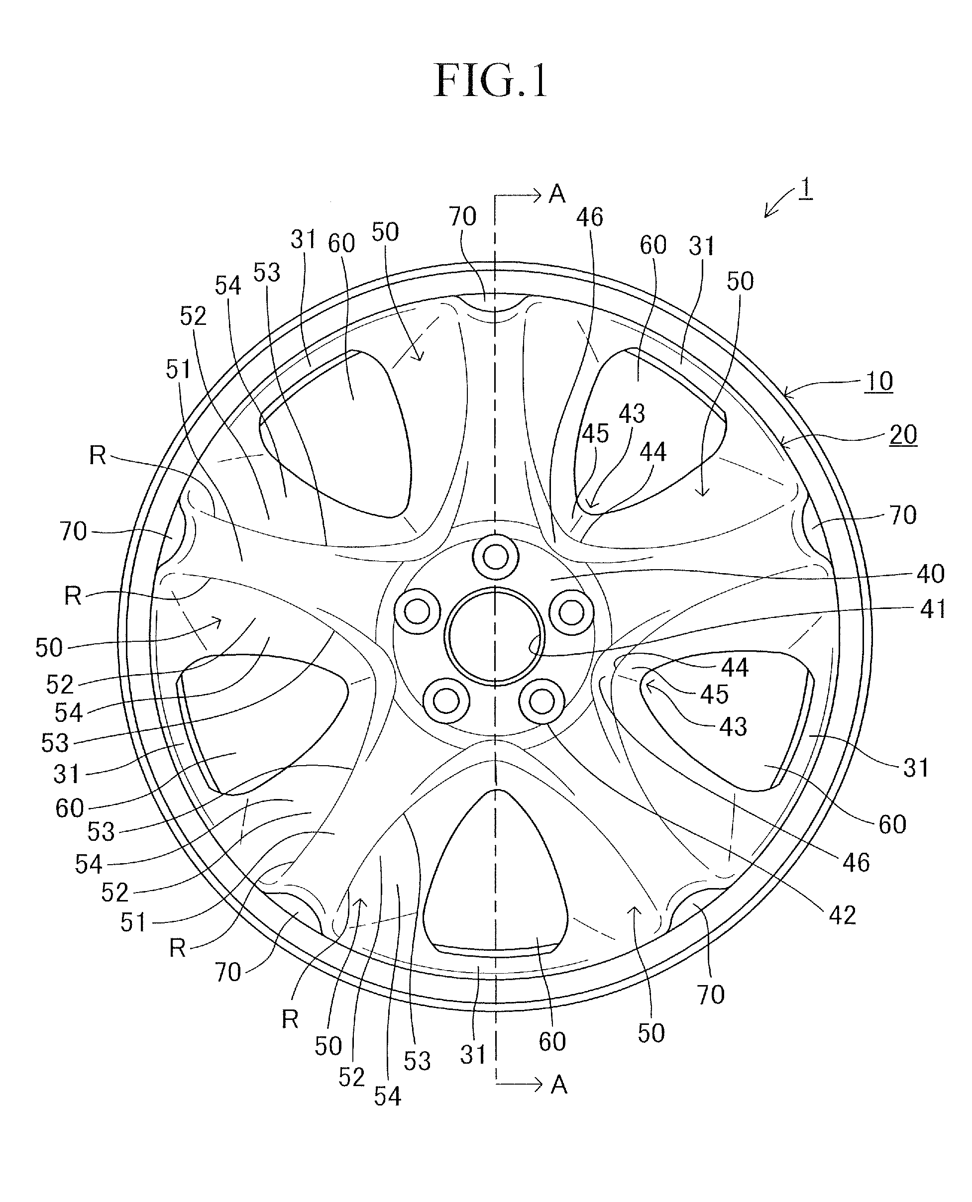 Automobile wheel