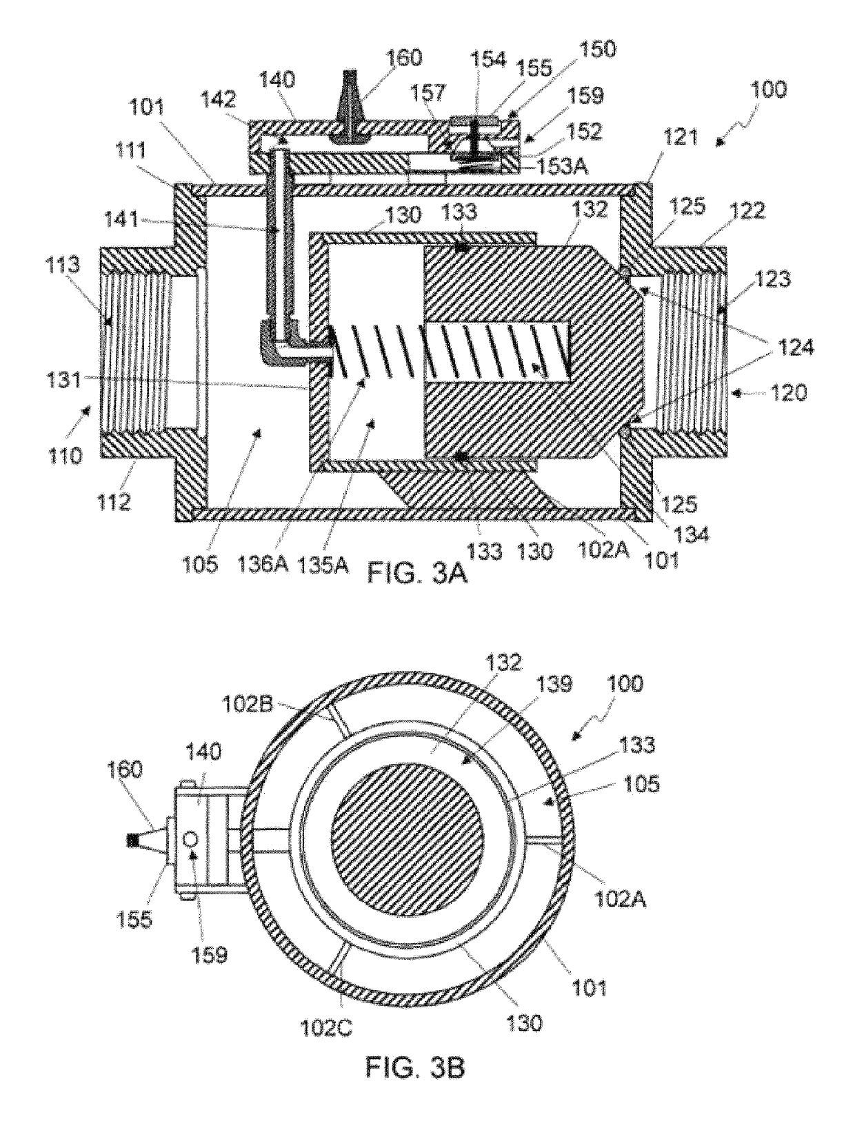 Rapid opening gas valve