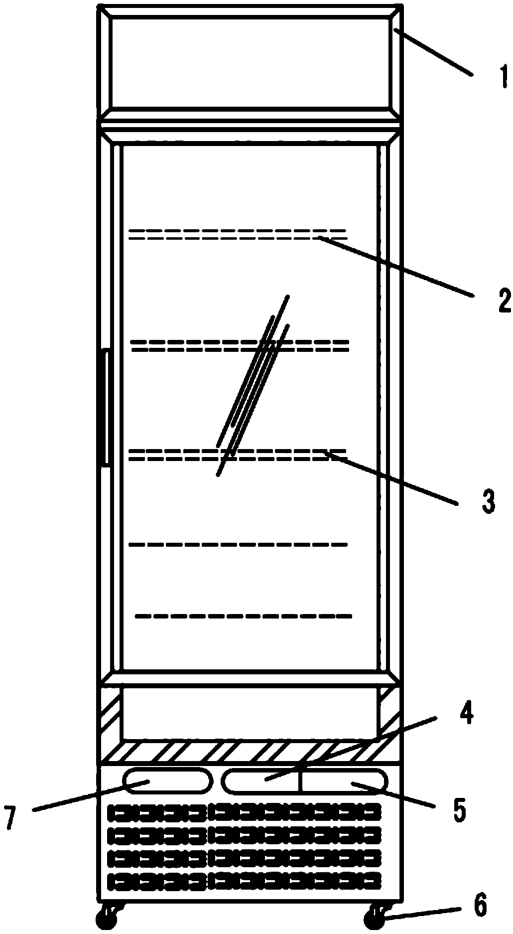 Method for Ice-free preservation with combination of air cooling and direct cooling