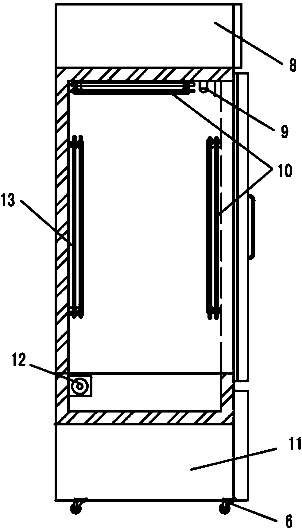 Method for Ice-free preservation with combination of air cooling and direct cooling