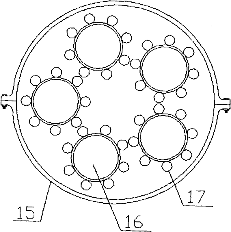 Production process for denim sewage treatment and pretreatment