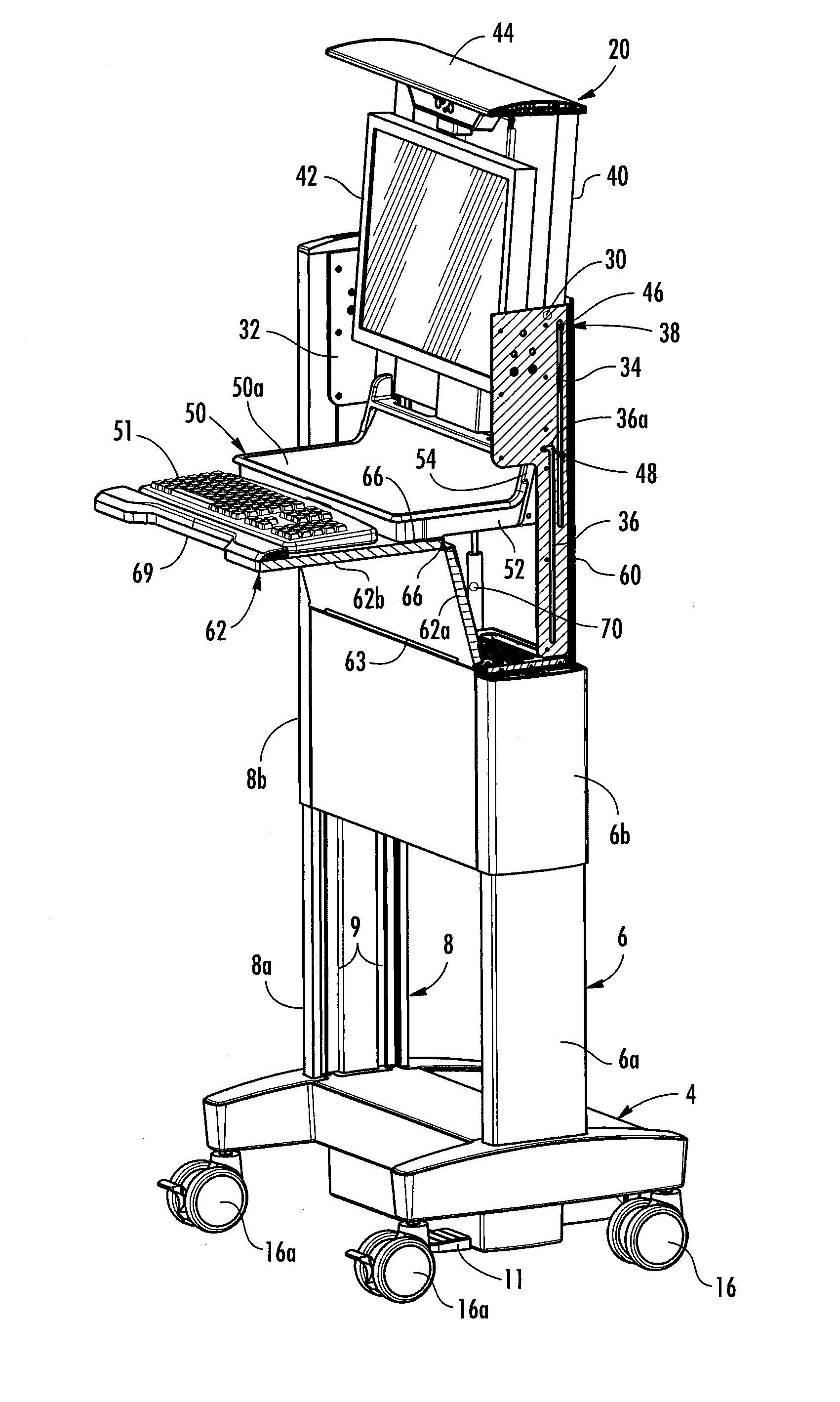 Mobile technology cabinet