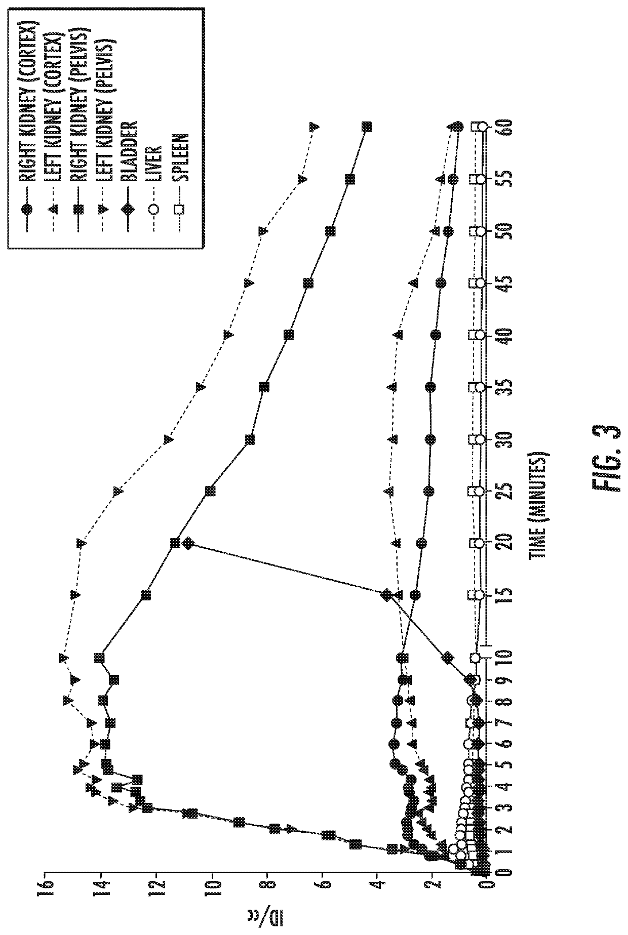 Radiolabeled paba and derivatives thereof for use as functional renal imaging agents