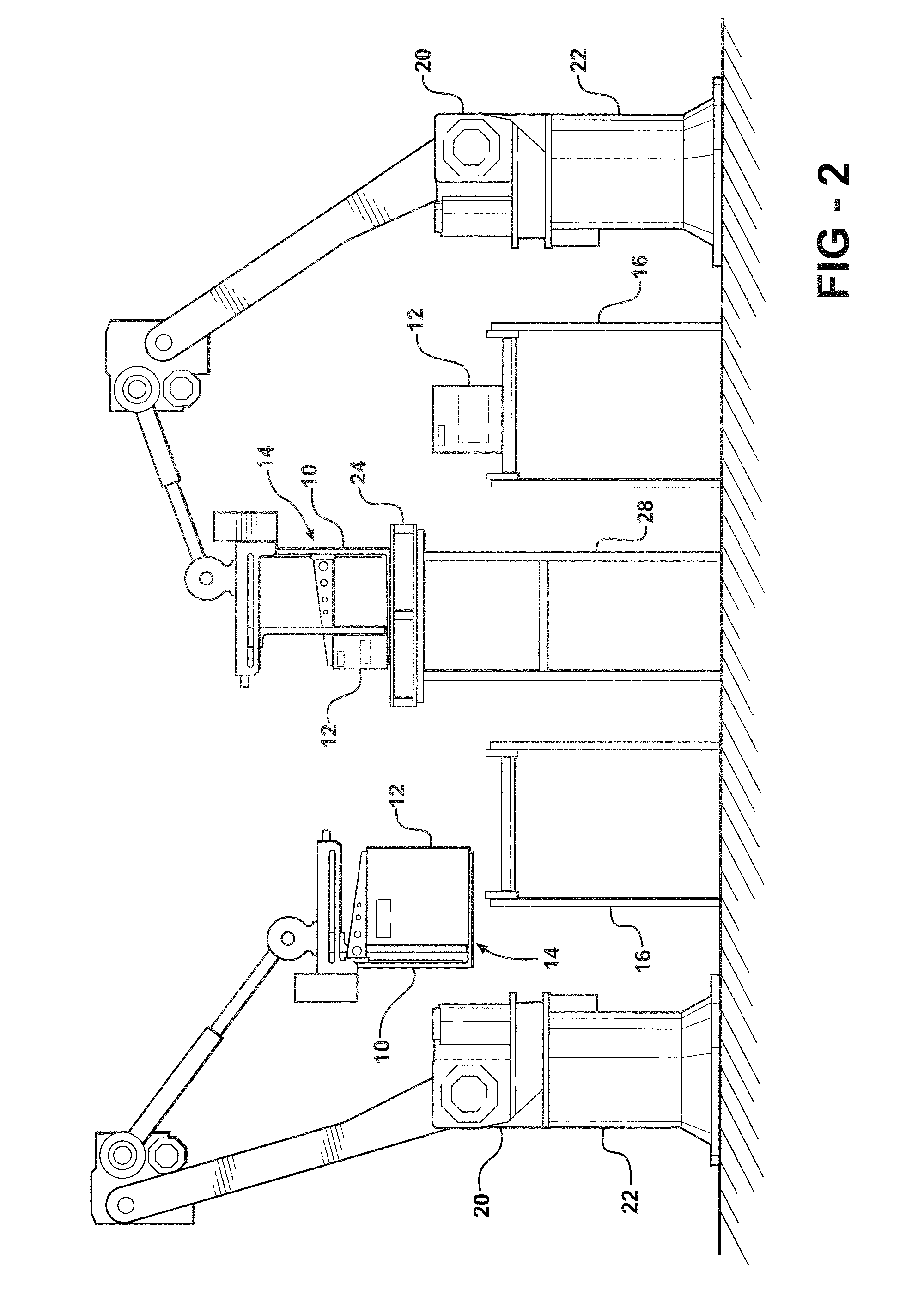 Mixed size product handling end of arm tool