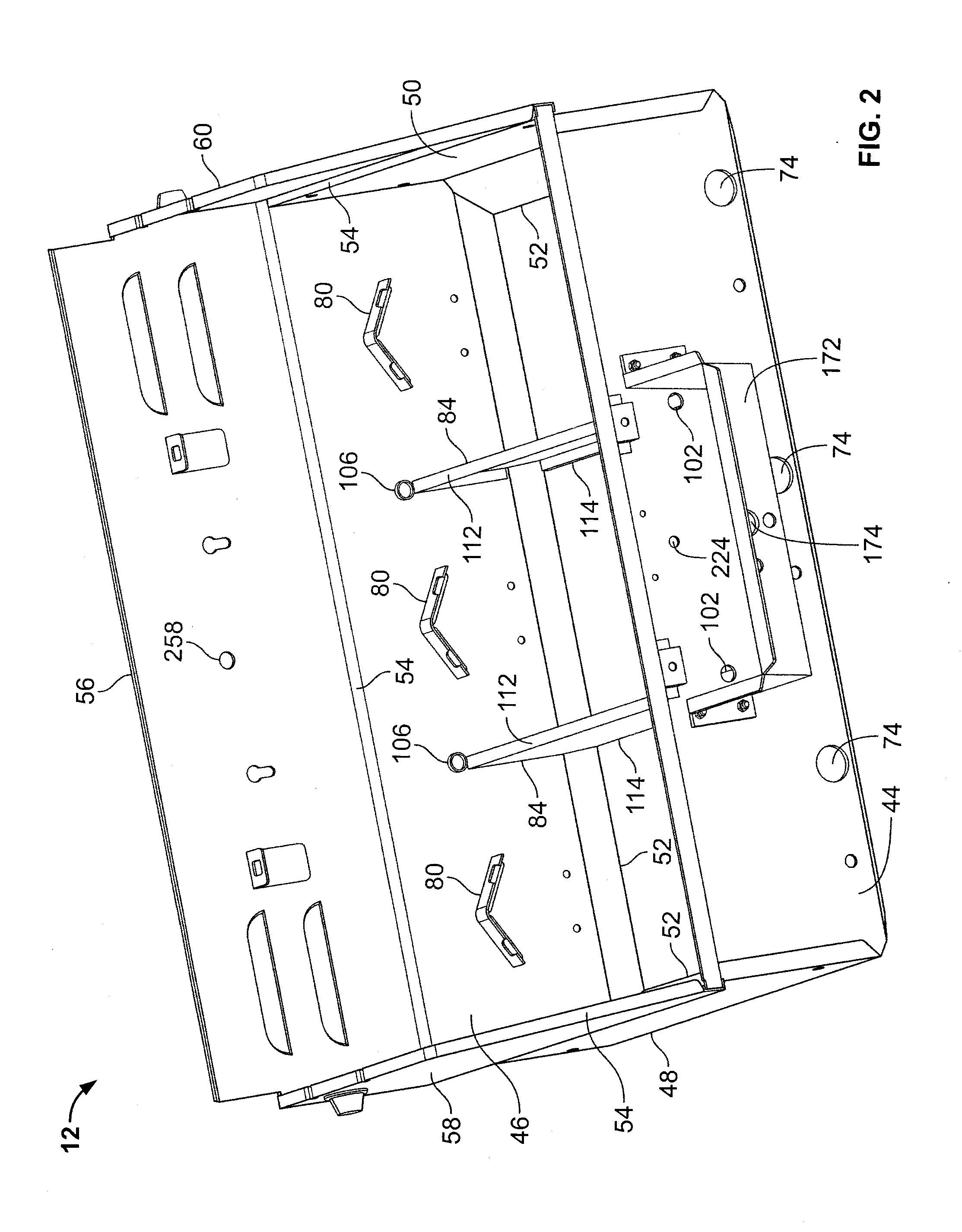 Partitioned grill and rotisserie