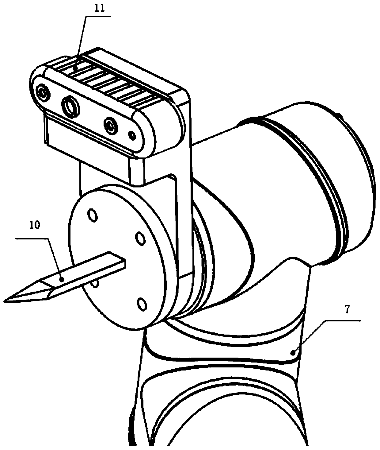 Rubber tapping robot system and rubber tapping method