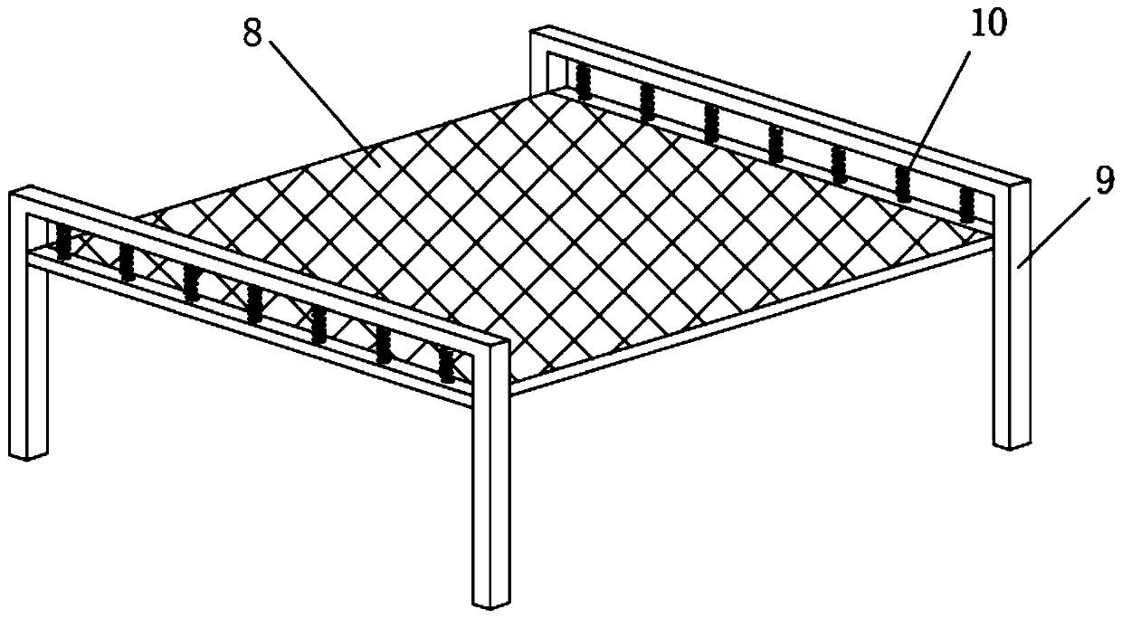 Multilayer fiber bundle biofilm purification device