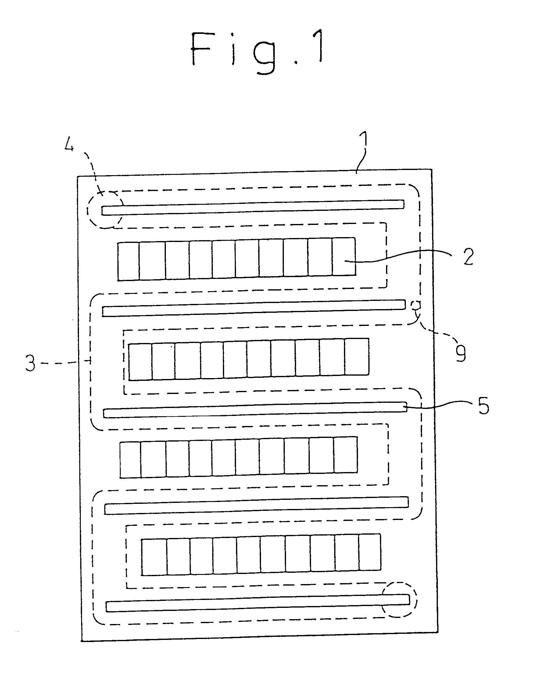 Water-cooling panel for furnace wall and furnace cover of arc furnace