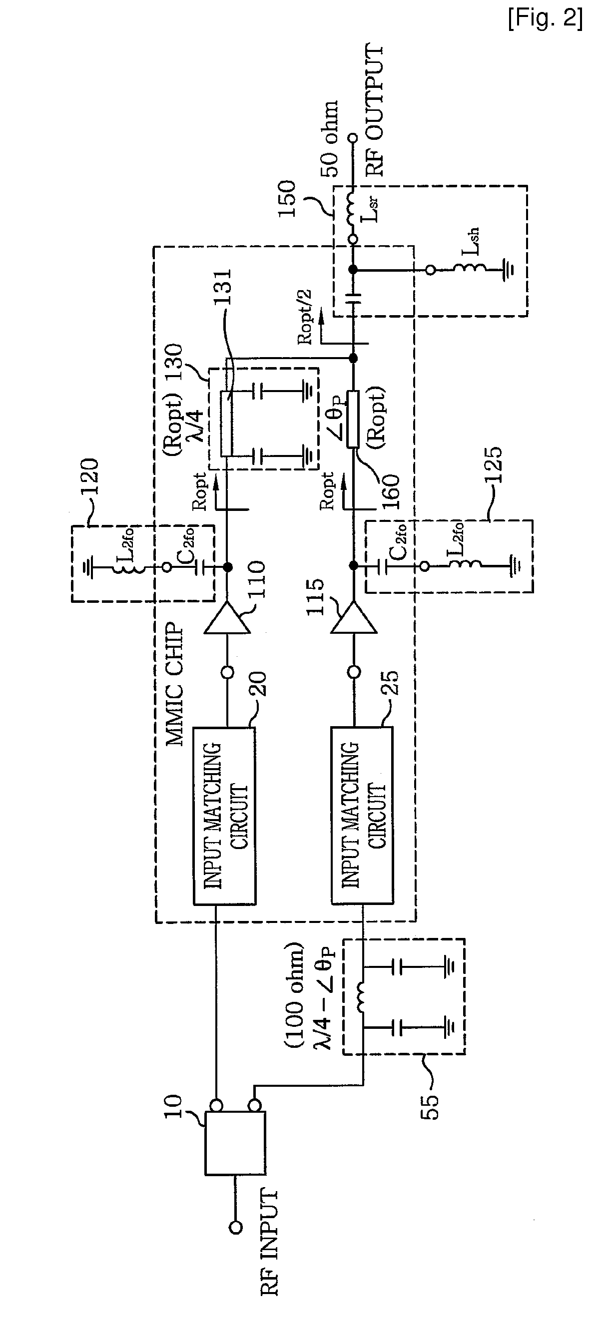 Doherty power amplifier