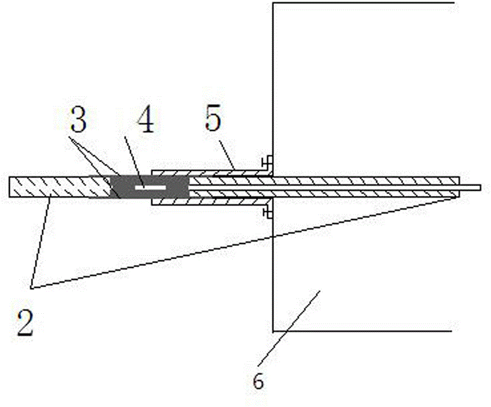 Flat sample space charge distribution measuring apparatus capable of preventing electromagnetic interference and method thereof