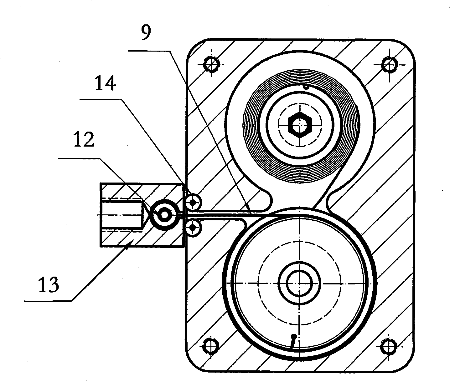 Sensor for testing characteristic of high-voltage switch