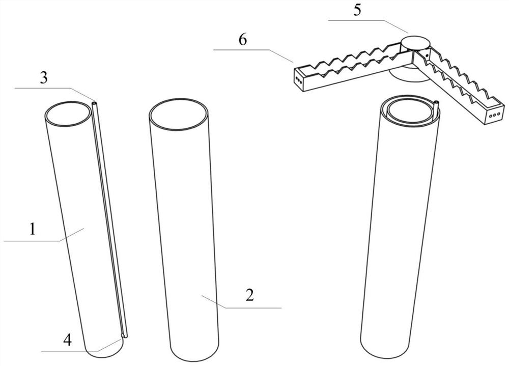 A method for transforming downstream constructed wetland device coupling cluster microbial fuel cell