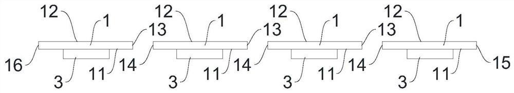 Preparation method of battery string